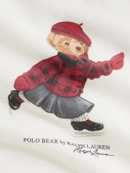 Sukienka dziecięca Polo Ralph Lauren biała