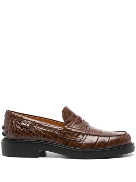 Pantofi loafer Tod's maro