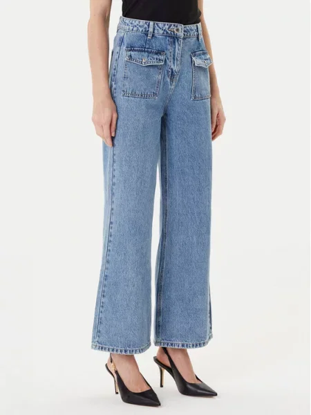 Morgan Джинси Голубий Wide Leg