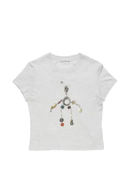 Tricou Acne Studios gri