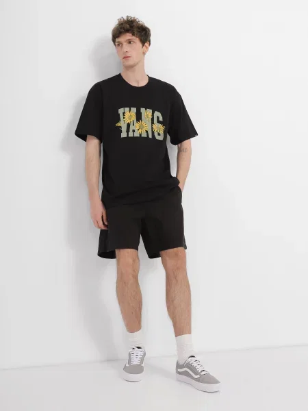 Vans Шорти спортивні без підкладки чорний
