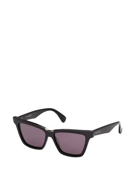 Ochelari de soare Max Mara cu imprimeu geometric negru