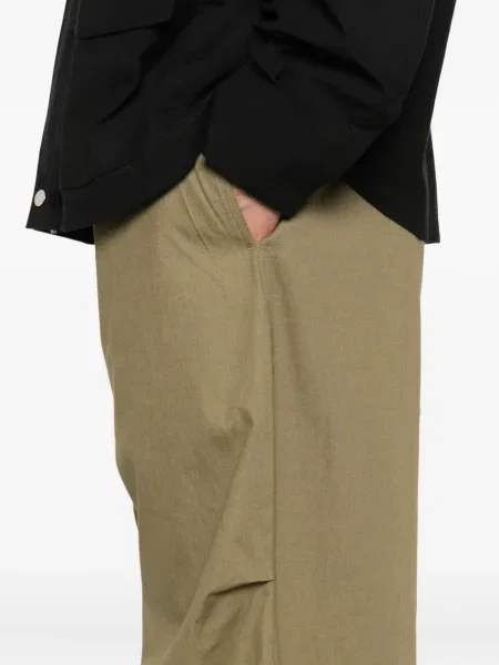 Cu centură pantaloni Studio Nicholson verde