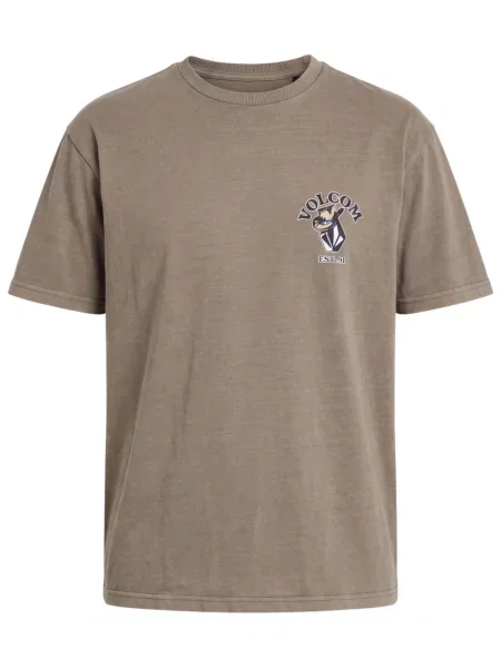 Volcom Tricou BAD LUCK / bleumarin / maro deschis albastru