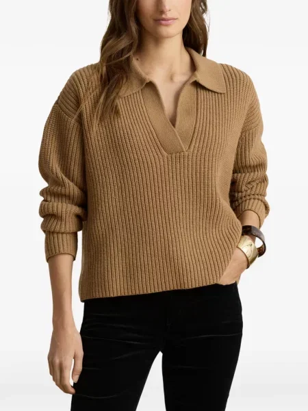Gulerat pulover Lauren Ralph Lauren maro