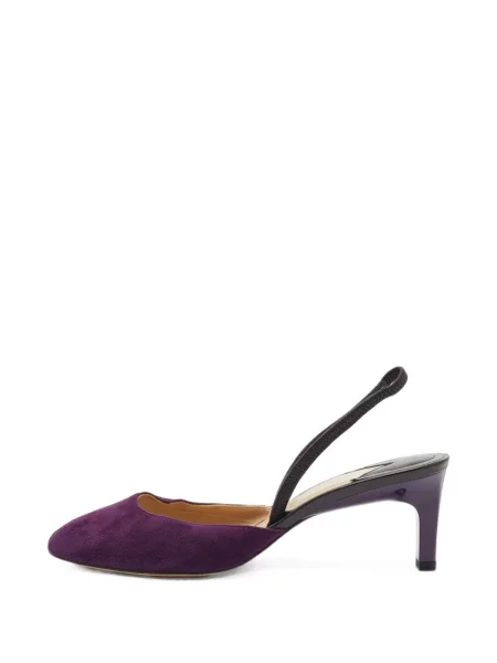 Pantofi cu toc Paul Andrew slingback violet