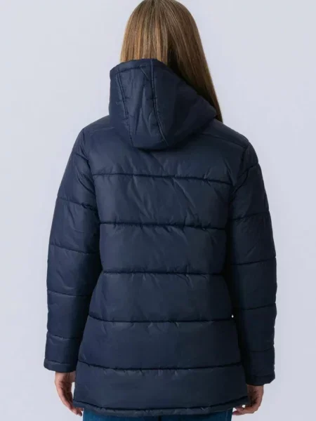 TEESHOPPEN Geacă de iarnă Long Puffer bleumarin
