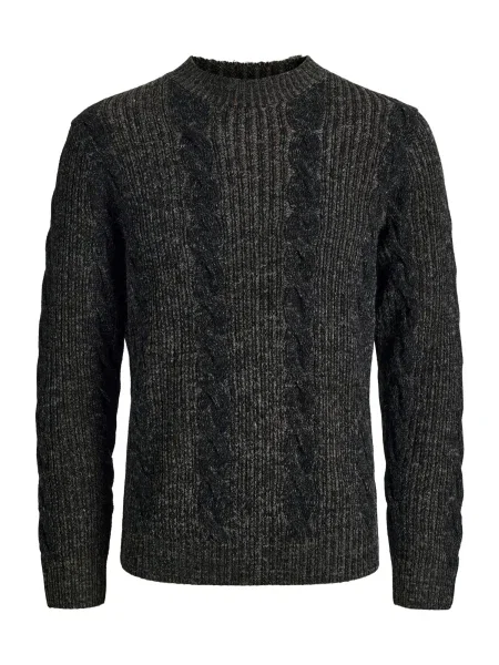 Jack & Jones Premium Pulover JPRBLUCARL amestecat maro