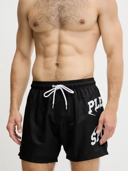 Плувни шорти PLEIN SPORT черно