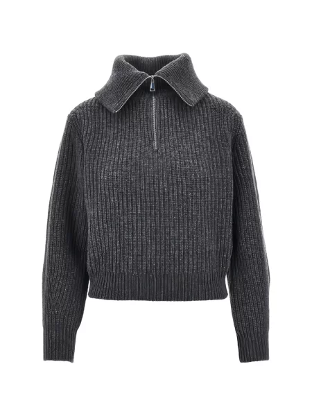 Pulover Weekend Max Mara de lână gri