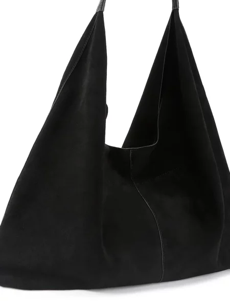 Torebka hobo Kurt Geiger zamszowa czarna