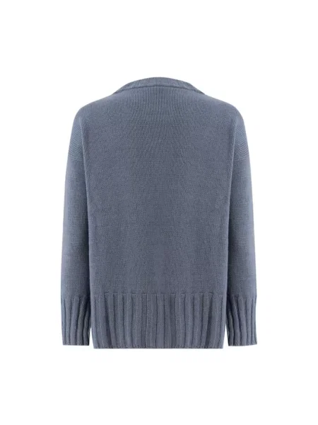 Jedwabny sweter Le Tricot Perugia szary