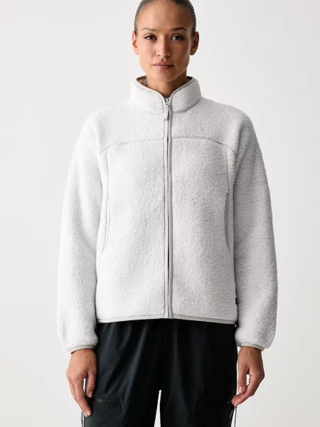 Peak Performance bluză sport pentru femei din polar Wildrush gri