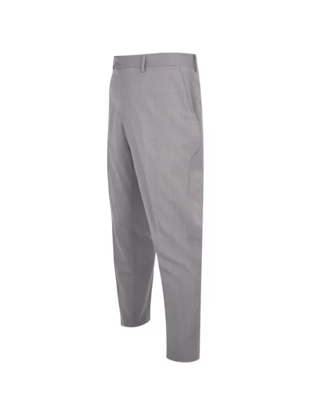 Pantaloni Lardini de lână gri