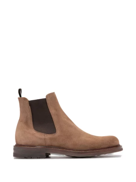 Botine chelsea Officine Creative maro