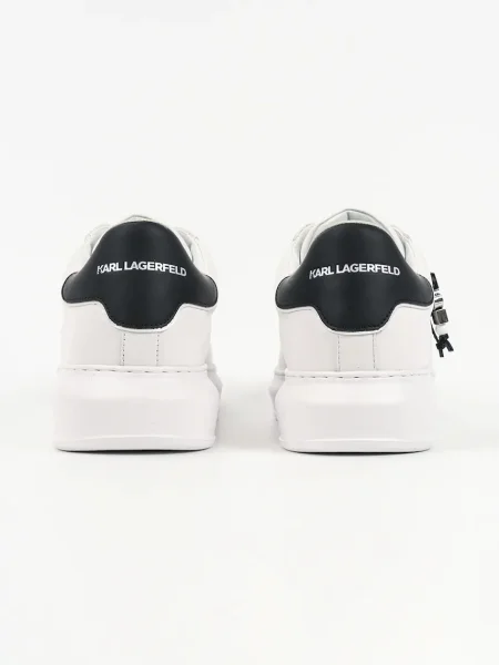 Sneakers KARL LAGERFELD Kapri alb