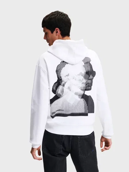 Худи Karl Lagerfeld Jeans белое