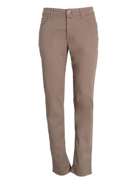 Chinos Jacob Cohen hnědé