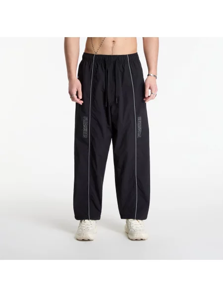 Pantaloni PLEASURES Sound Track Pants Black XL negru