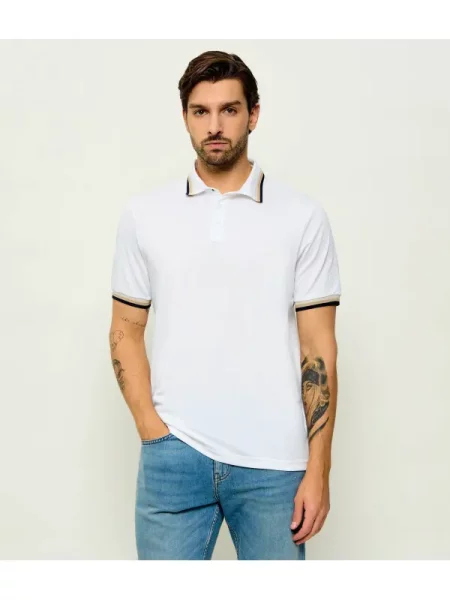 Tricou polo Bogner alb