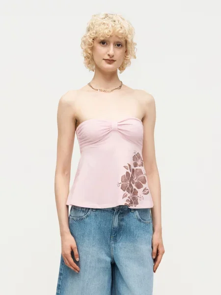 HOLLISTER Top maro roz