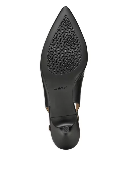Pantofi cu toc Geox slingback negru
