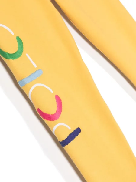Spodnie dziecięce Polo Ralph Lauren żółte