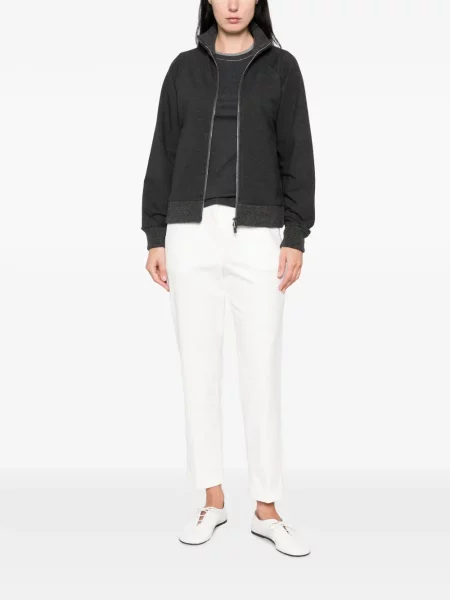 Lung tricou Peserico gri