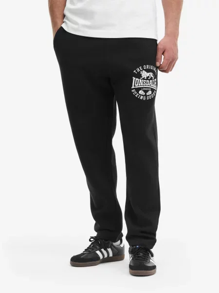 Spodnie sportowe Lonsdale czarne