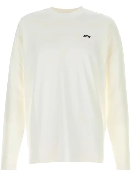 Tricou Autry cu broderie alb