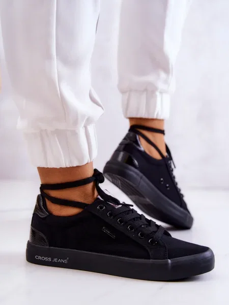 Tenisky Cross Jeans černé