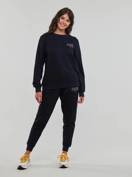 TOMMY HILFIGER Nohavice námornícka / červená / biela modrá