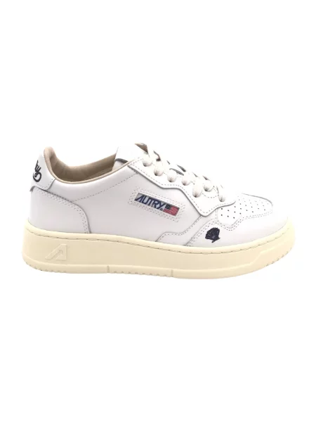 Sneakersy Autry skórzane białe
