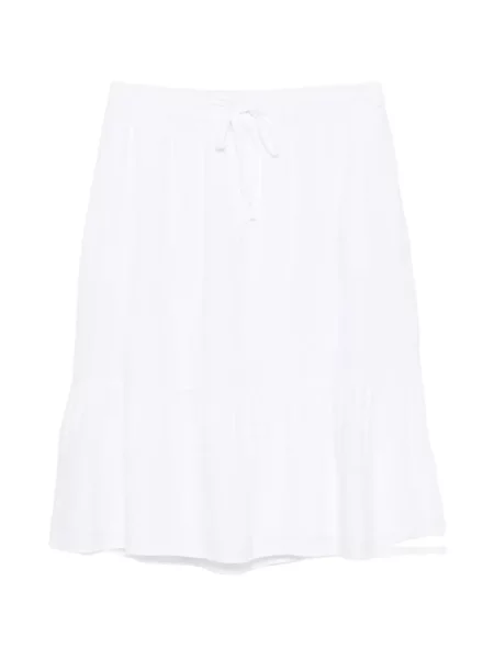 Fustă midi Dkny cu cordon alb