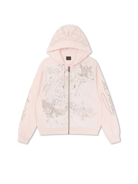 Ed Hardy Hanorac mai multe culori / pastel roz