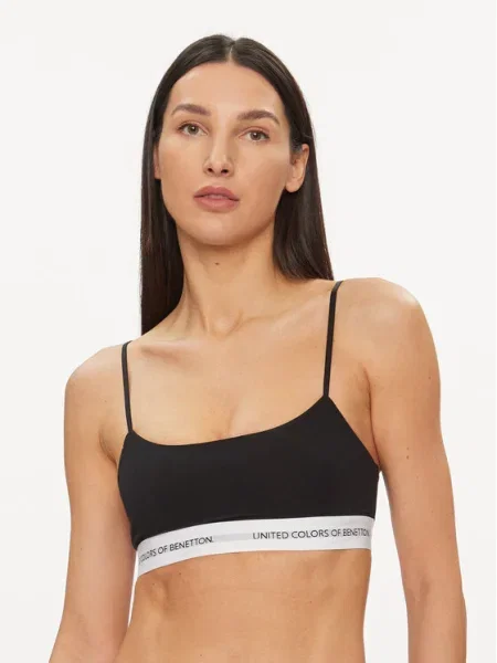 United Colors Of Benetton Sutien top negru