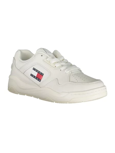 Trampki Tommy Jeans skórzane białe