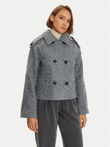 Kaffe Преходно яке Tory сив