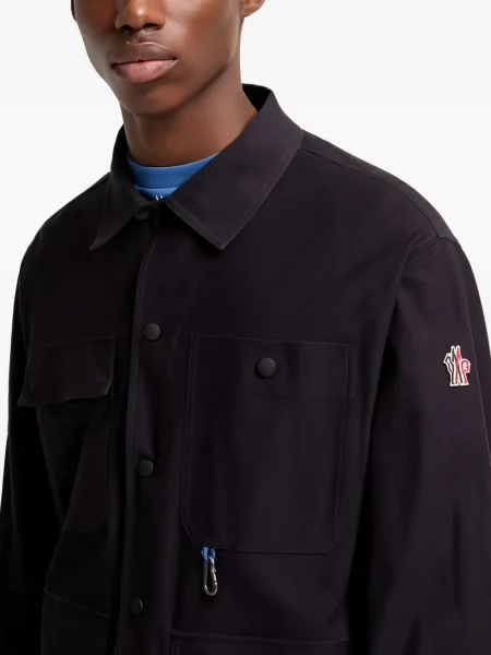 Geacă Moncler albastru
