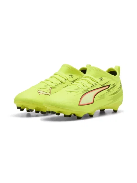 PUMA Młodzieżowe buty piłkarskie ULTRA 6 MATCH FG/AG Buty 29 żółty