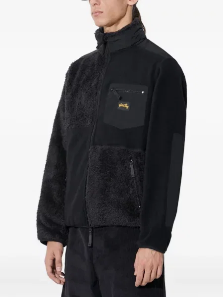 Pulover Stan Ray din fleece negru
