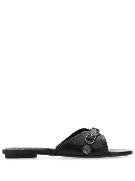 Sandale Balenciaga fără toc negru