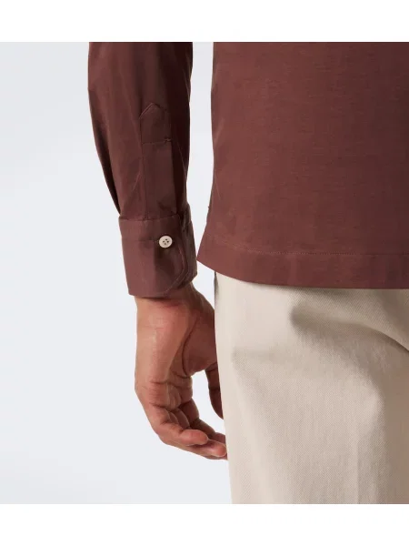 Tricou polo Kiton maro