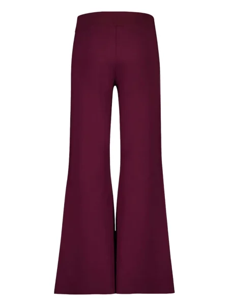 Pantaloni Stella Mccartney tricotate roșu