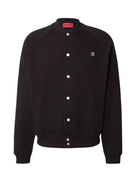 HUGO Geacă bomber Dabin Oversize negru