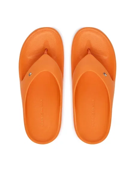 Papuci Tommy Hilfiger portocaliu