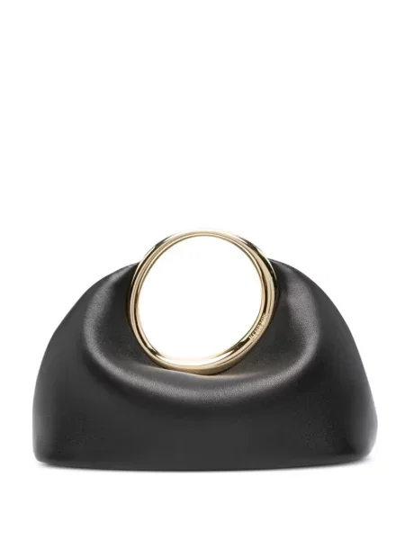 Geantă shopper Jacquemus din piele negru