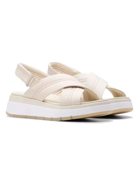 Sandále Clarks béžová