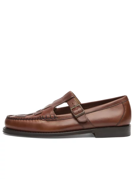 Loafersy Bass Weejuns brązowe
