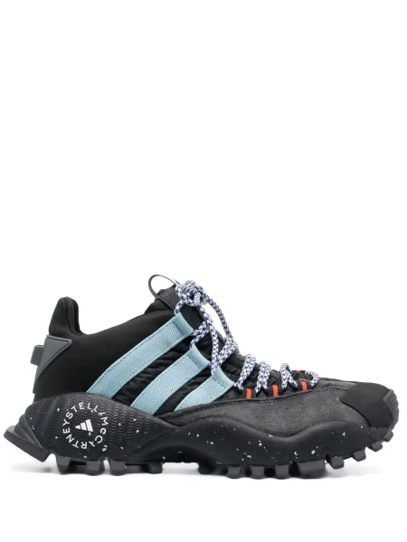 Sneakerși Adidas By Stella Mccartney cu șireturi din dantelă negru